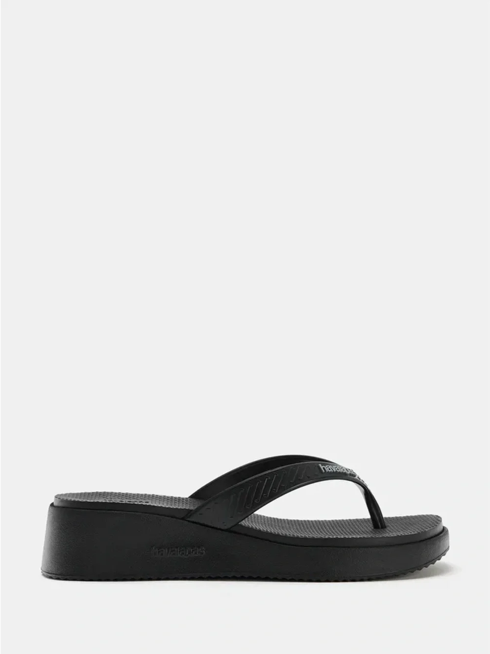Zara x Havaiana Black Platform Sandals - Limited Edition! - Picture 2 of 2